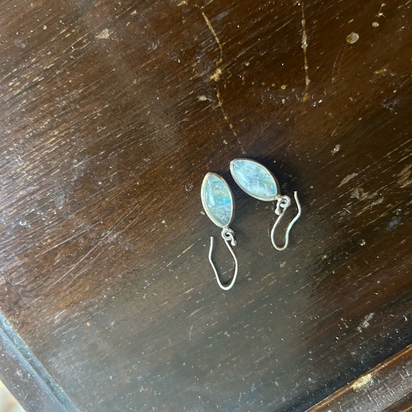 Moonstone earrings - Picture 4 of 4